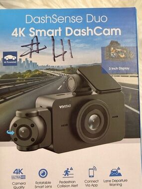 Vivitar 4K Dash Cam